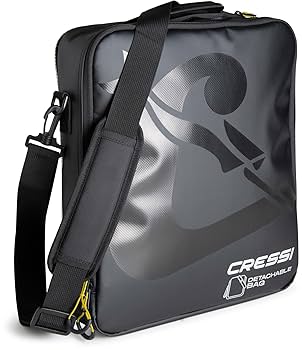 Amazon.co.jp: CRESSI Moby 7 トロリーバッグ ブラック/イエロー
